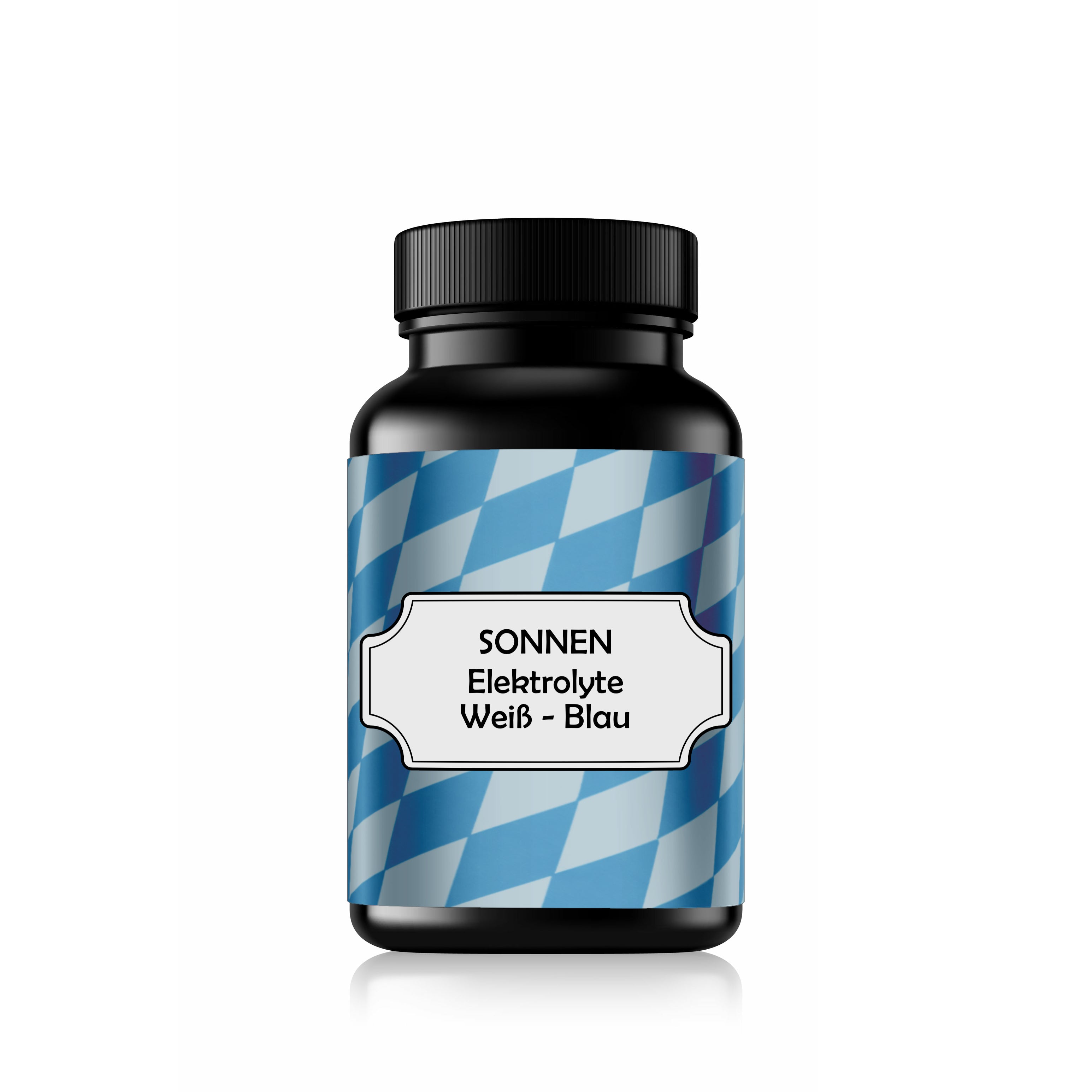 Elektrolyte Weiß Blau