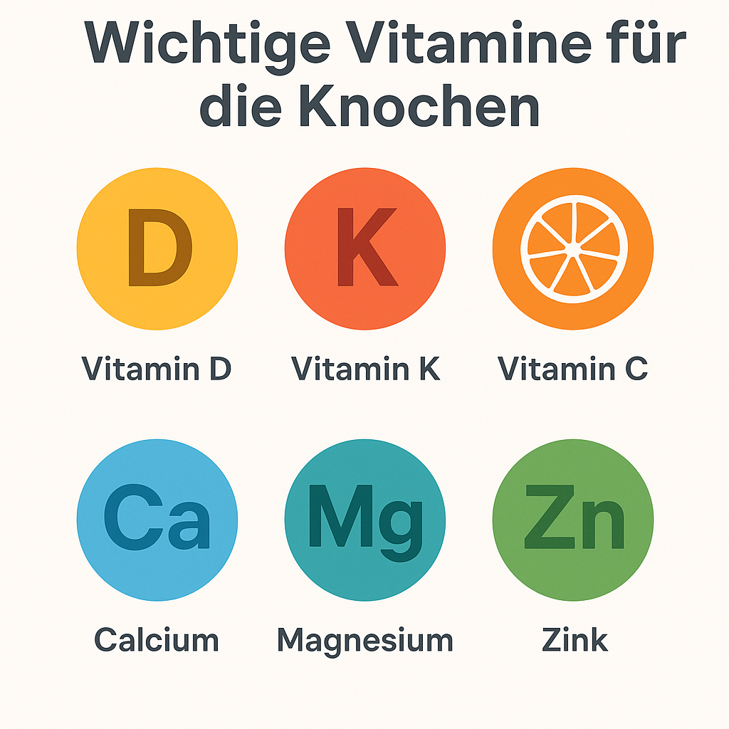 Welche Vitamine für Knochen? Die wichtigsten Nährstoffe im Überblick