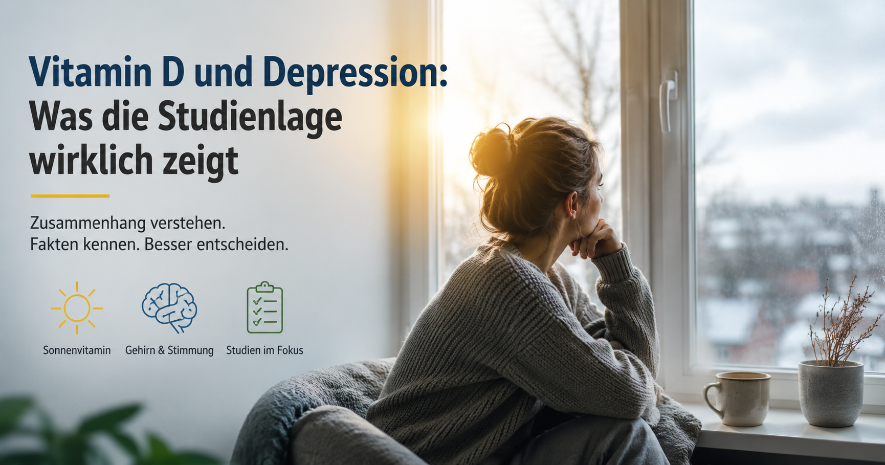 Vitamin D bei Depression: Für wen es helfen könnte – und für wen nicht
